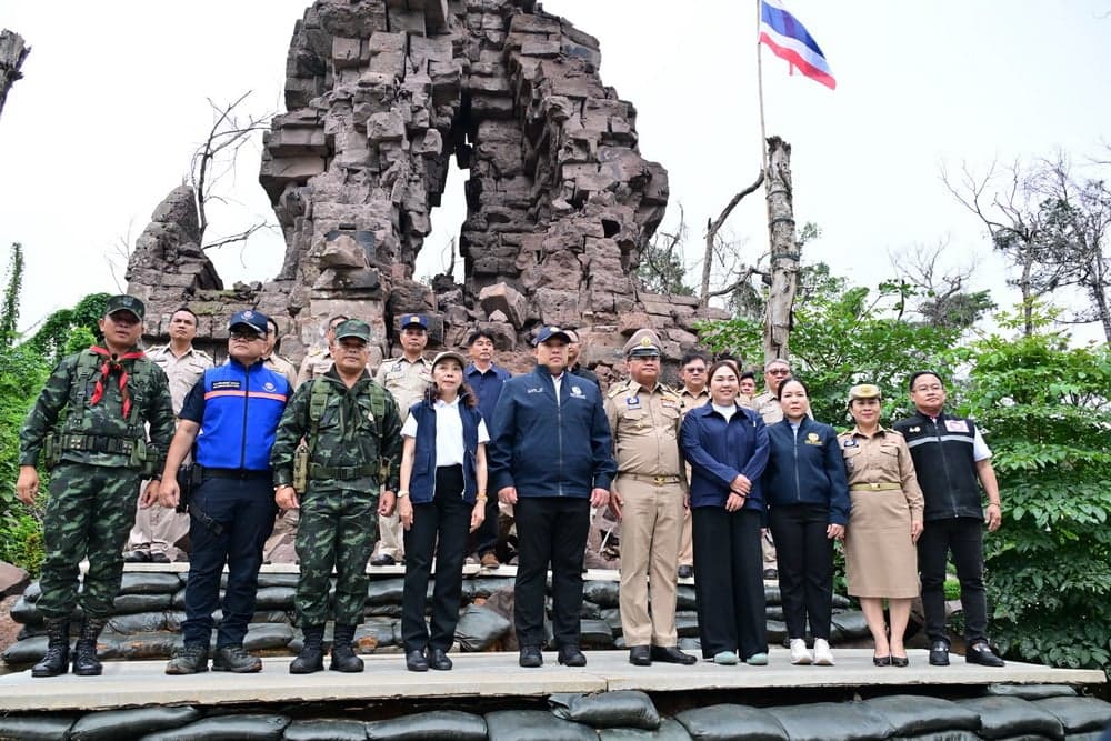 ‘พลพีร์’ ลุยชายแดนสุรินทร์ สั่งเร่งรัดโครงการขยายไฟฟ้า ‘ปราสาทตาควาย-เนิน 350’