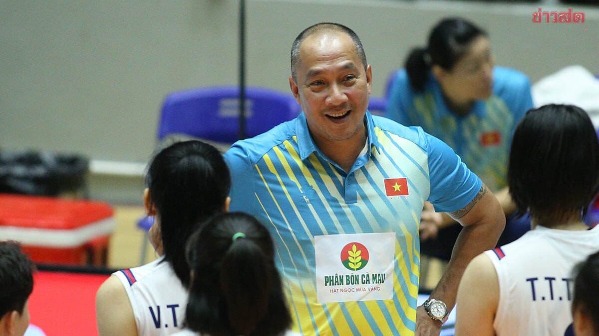โค้ชวอลเลย์บอลสาวเวียดนาม ขอถอนตัวช่วยทีม ลุยซี วี คัพ สนาม2 ที่ประเทศไทย